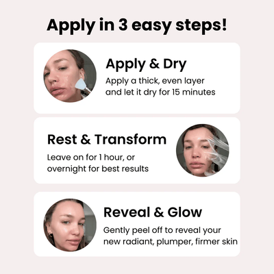 Elurne Glass Skin Collagen Mask™